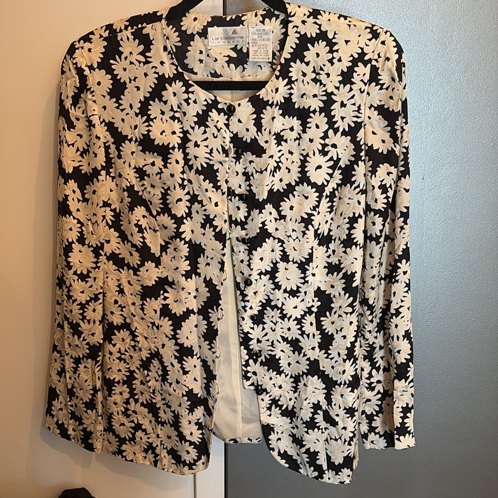 Vintage silk top